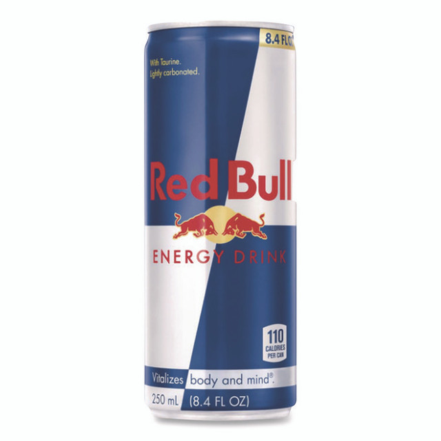 RED BULL GMBH 99124 Energy Drink, Original Flavor, 8.4 oz Can, 24/Carton