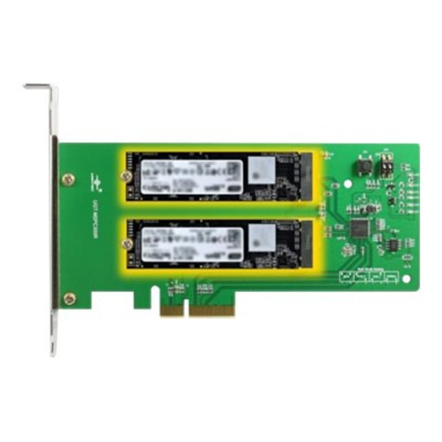 VANTEC THERMAL TECHNOLOGIES, INC. Vantec UGT-M2PC300R  UGT-M2PC300R - Storage controller (RAID) - M.2 Card - low profile - RAID 0, 1 - PCIe 3.0 x4