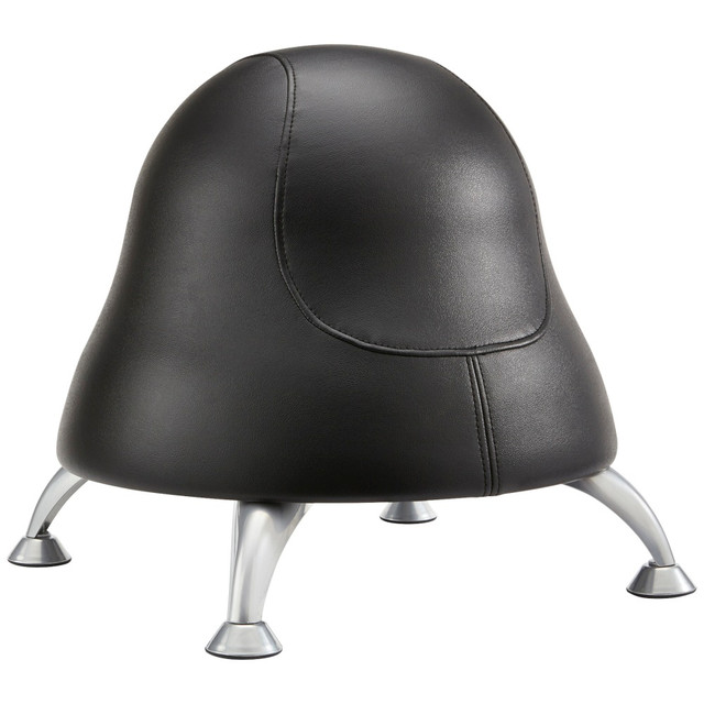 SAFCO PRODUCTS CO Safco 4756BV  Runtz Ball Chair, Black/Chrome