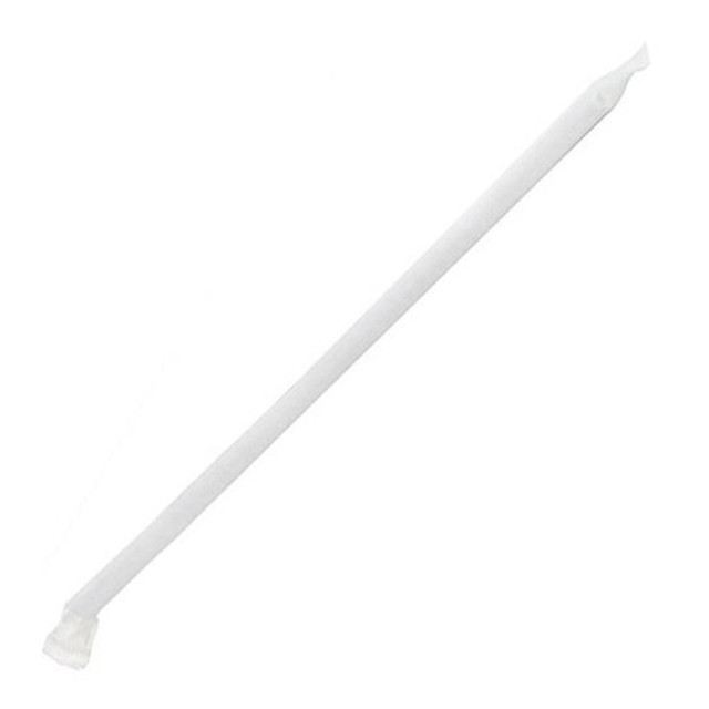 LOLLICUP USA, INC. C9090 Karat Jumbo Straws, 7-3/4in, Clear, Pack Of 12,000 Straws