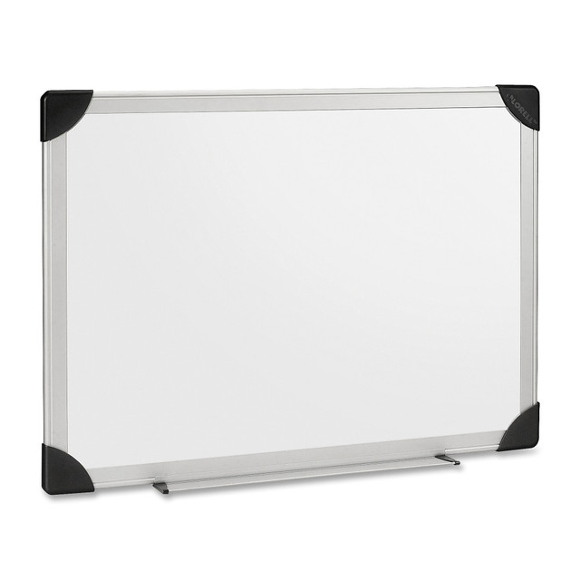 LORELL 55651 Non-Magnetic Dry-Erase Whiteboard, 36in x 24in, Aluminum Frame With Silver Finish LORELL 55651 Non-Magnetic Dry-Erase Whiteboard, 36in x 24in, Aluminum Frame With Silver Finish
