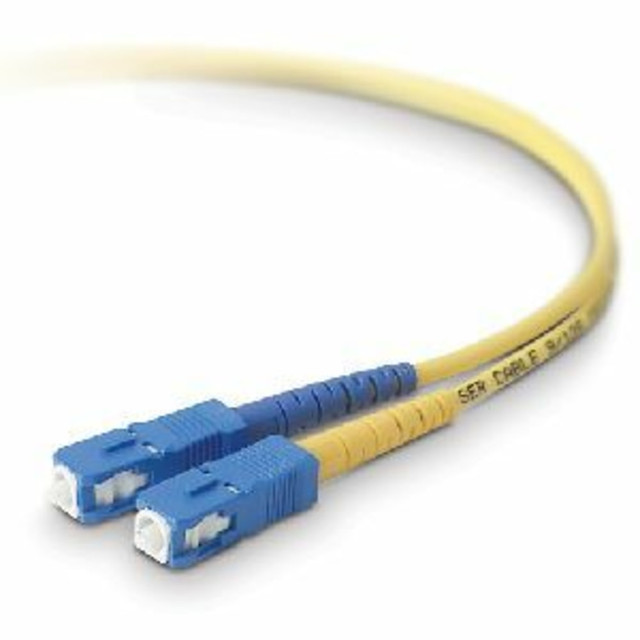 BELKIN, INC. F2F80277-30 Belkin - Patch cable - SC/PC single-mode (M) to SC/PC single-mode (M) - 9.1 m - fiber optic - 8.3 / 125 micron - OS1 - yellow BELKIN, INC. F2F80277-30 Belkin - Patch cable - SC/PC single-mode (M) to SC/PC single-mode (M) - 9.1 m - fiber optic - 8.3 / 125 micron - OS1 - yellow