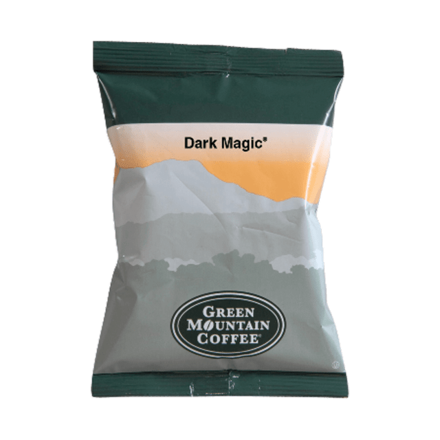 GREEN MOUNTAIN COFFEE ROASTERS, INC. 4670 Green Mountain Coffee Extra Bold Coffee, Dark Roast, Dark Magic, Carton Of 50