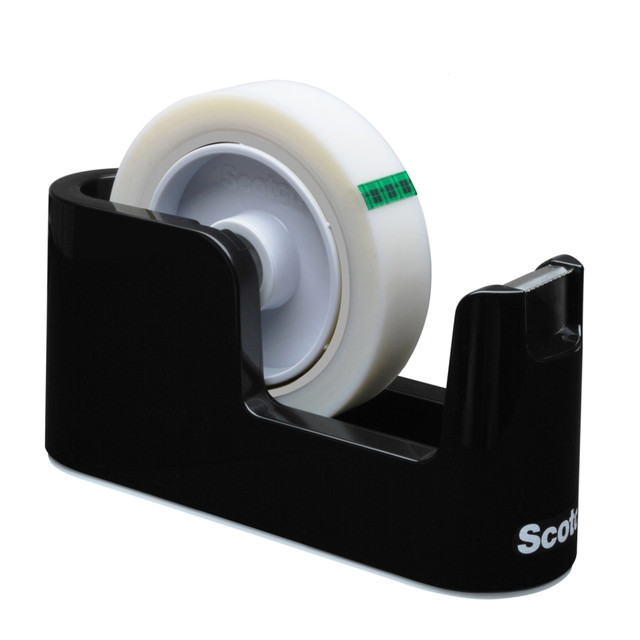 3M CO C24 Scotch Tape Dispenser, 3in to 1in Core, Black 3M CO C24 Scotch Tape Dispenser, 3in to 1in Core, Black