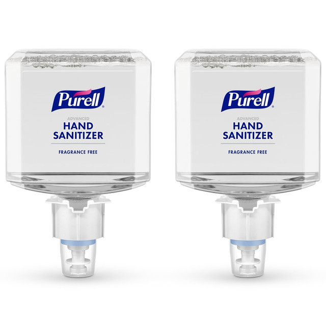 GOJO INDUSTRIES INC 5051-02 PURELL Advanced Hand Sanitizer Gentle & Free Foam ES4 Refill, Fragrance Free, 40.58oz, Pack of 2 GOJO INDUSTRIES INC 5051-02 PURELL Advanced Hand Sanitizer Gentle & Free Foam ES4 Refill, Fragrance Free, 40.58oz, Pack of 2