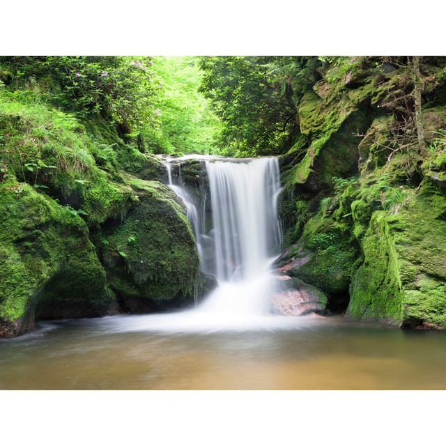 PETSTEP INTERNATIONAL, INC. BG-WM-WFL-32 Biggies Landscape/Seascape Mural, 32in x 24in, Unframed, Waterfall