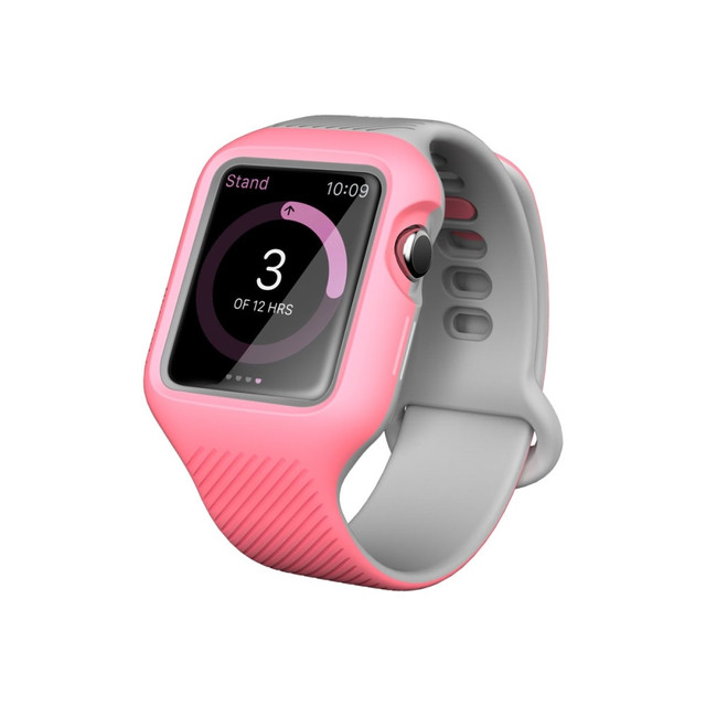 I BLASON LLC i-Blason AW3-42-NU-PINK  Unity Wristband Case - Wrist pack for smart watch - thermoplastic polyurethane (TPU) - pink - for Apple Watch (42 mm, 44 mm)