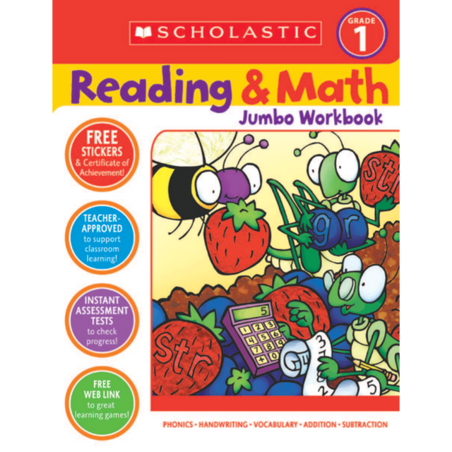 SCHOLASTIC INC 9780439786003 Scholastic Reading/Math - Grade 1 SCHOLASTIC INC 9780439786003 Scholastic Reading/Math - Grade 1