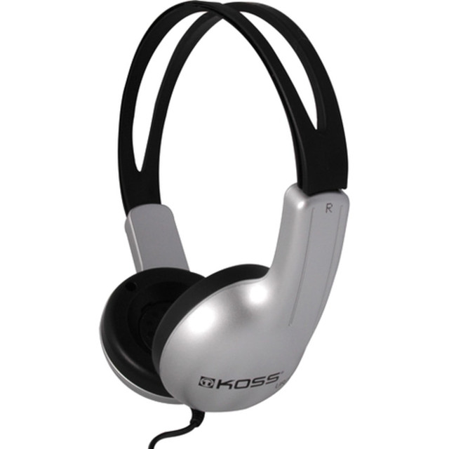 KOSS CORPORATION Koss 182197  ED1TC On-Ear Headphones, Silver/Black