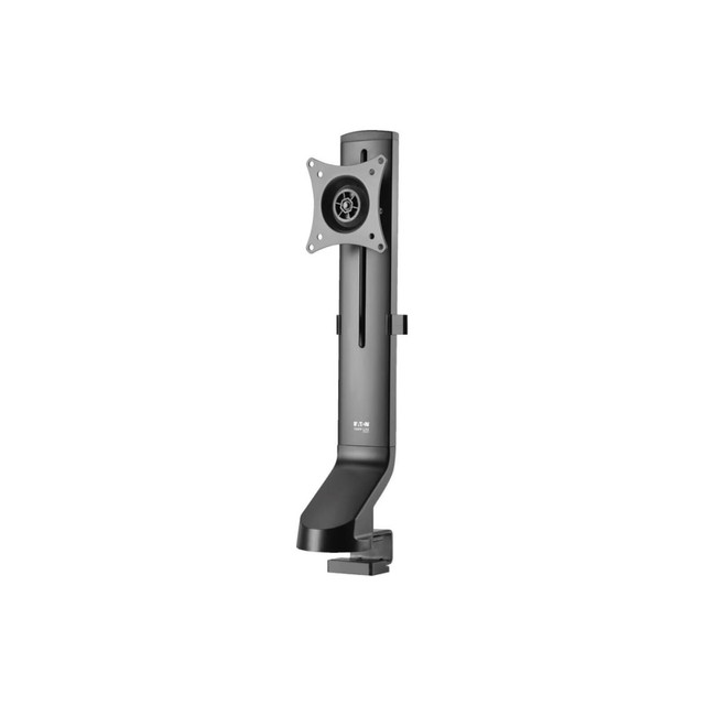 TRIPP LITE DDR1732SC  Single-Display Monitor Arm with Desk Clamp and Grommet - Height Adjustable, 17in to 32in Monitors - Mounting kit - for monitor - steel - black - screen size: 17in-32in - clamp mountable, desk-mountable