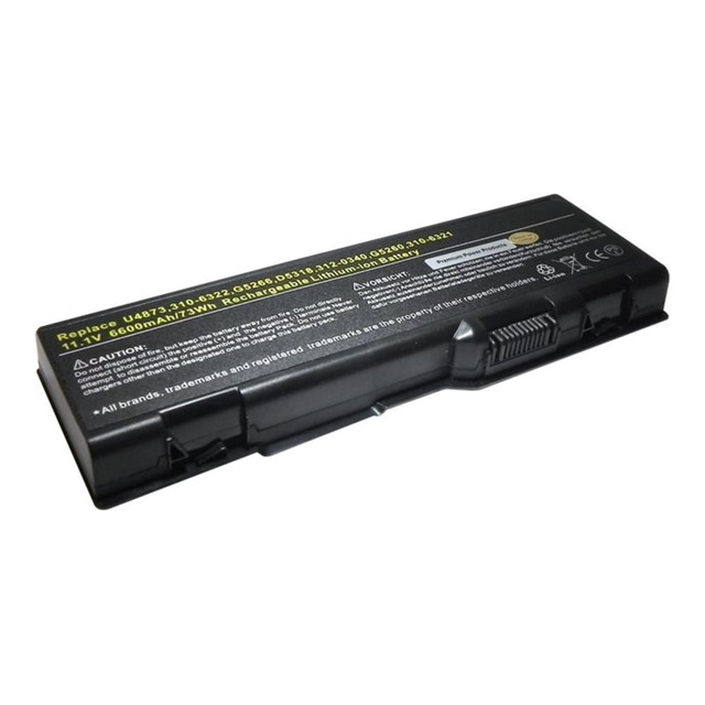 EREPLACEMENTS, LLC 312-0339-ER Premium Power Products Replacement Battery For Select Dell Laptop Computers, 6600 mAh, 312-0339-ER