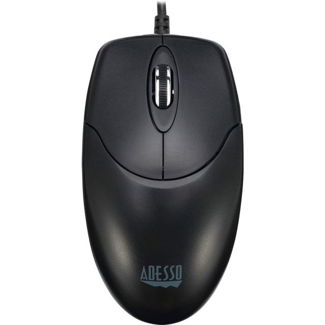 ADESSO INC Adesso IMOUSEM6-TAA  iMouse M6-TAA - Optical Scroll Mouse (TAA Compliant) - Full-size Mouse - Optical - Cable - Black - USB - 1000 dpi - Scroll Wheel - 3 Button(s) - Symmetrical - TAA Compliant