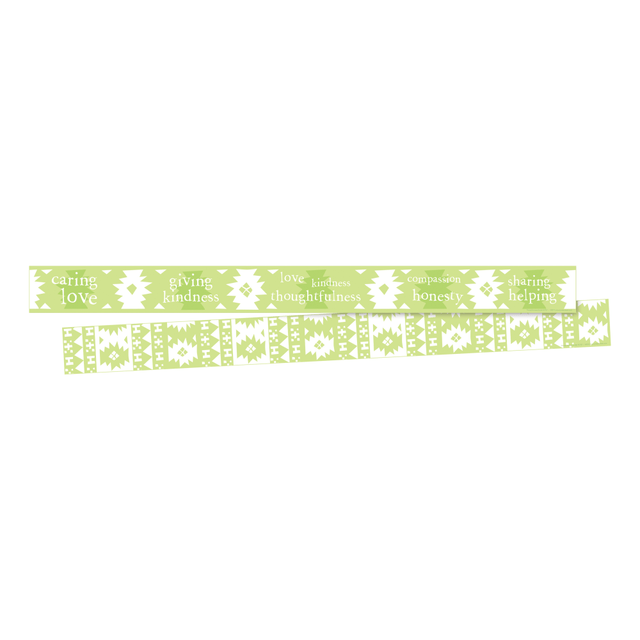 BARKER CREEK PUBLISHING, INC. 4006 Barker Creek Double-Sided Borders, 3in x 35in, Thoughtfulness, 12 Strips Per Pack, Set Of 2 Packs BARKER CREEK PUBLISHING, INC. 4006 Barker Creek Double-Sided Borders, 3in x 35in, Thoughtfulness, 12 Strips Per Pack, Set Of 2 Packs