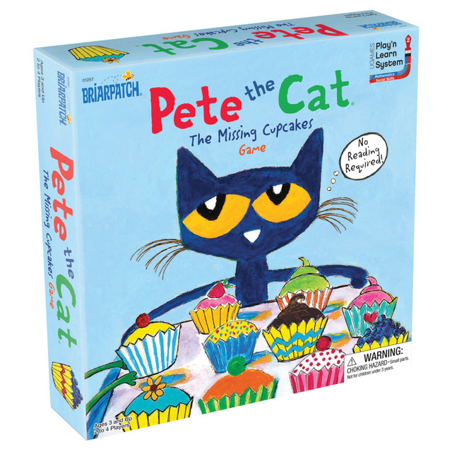 UNIVERSITY GAMES, CORPORATION UG-01257 University Games Briarpatch Pete The Cat The Missing Cupcakes Game UNIVERSITY GAMES, CORPORATION UG-01257 University Games Briarpatch Pete The Cat The Missing Cupcakes Game
