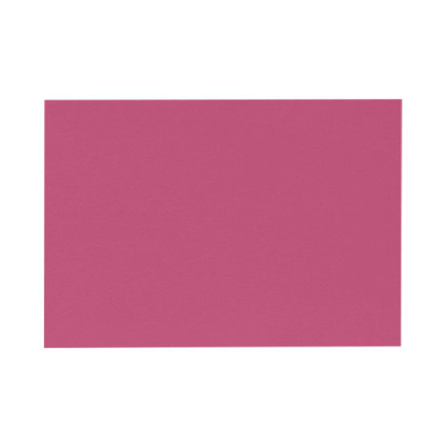 ACTION ENVELOPE EX4080-10-50 LUX Mini Flat Cards, #17, 2 9/16in x 3 9/16in, Magenta Pink, Pack Of 50