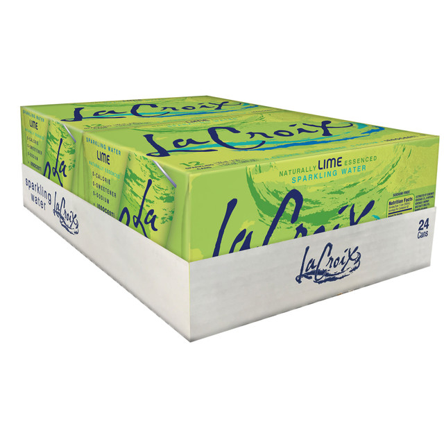 SHASTA BEVERAGES 15021240 LaCroix Core Sparkling Water with Natural Lime Flavor, 12 Oz, Case of 24 Cans SHASTA BEVERAGES 15021240 LaCroix Core Sparkling Water with Natural Lime Flavor, 12 Oz, Case of 24 Cans
