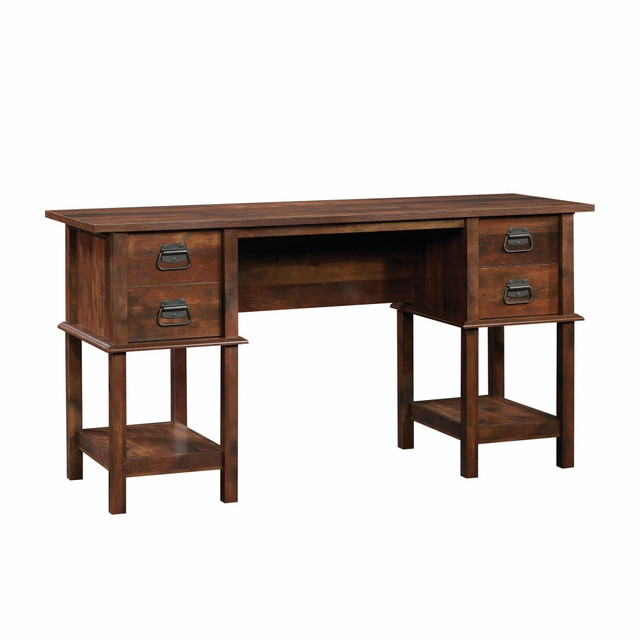 SAUDER WOODWORKING CO. 420760 Sauder Viabella 60inW Computer Desk, Curado Cherry