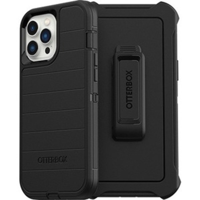 OTTER PRODUCTS LLC 77-83539 OtterBox Defender Series Pro Rugged Carrying Case (Holster) Apple iPhone 12 Pro Max, iPhone 13 Pro Max Smartphone - Black