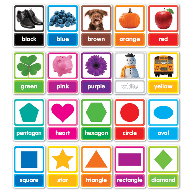 SCHOLASTIC INC 9781338344851 Scholastic Colors & Shapes In Photos Bulletin Board Set, Pre-K To 1st Grade SCHOLASTIC INC 9781338344851 Scholastic Colors & Shapes In Photos Bulletin Board Set, Pre-K To 1st Grade