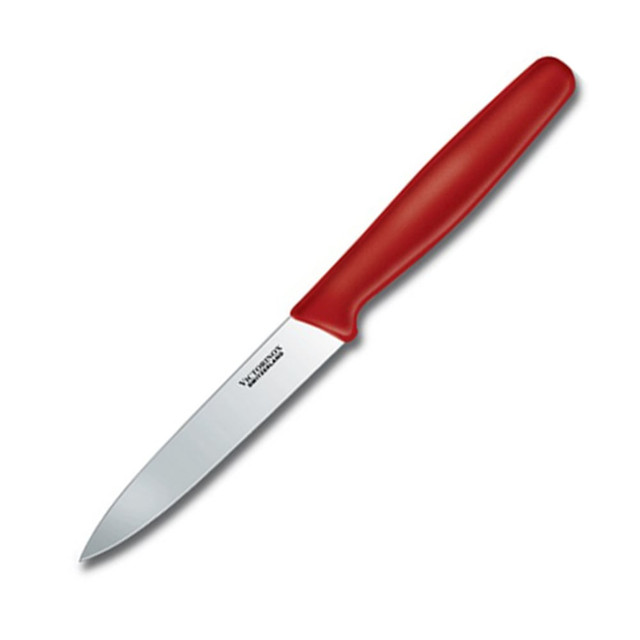 TRG - SWISS GEAR 40502 Victorinox Paring Knife, 4in, Red TRG - SWISS GEAR 40502 Victorinox Paring Knife, 4in, Red
