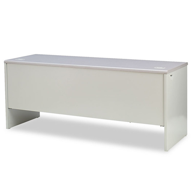 HON COMPANY 38855LG2Q 38000 Series Left Pedestal Credenza, 72w x 24d x 29.5h, Gray