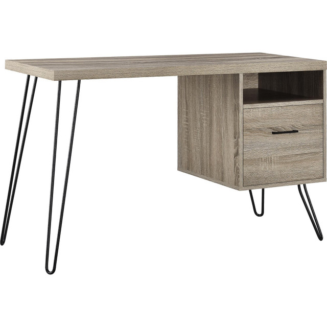 AMERIWOOD INDUSTRIES, INC. Ameriwood Home 9658096PCOM  Landon 45inW Writing Desk, Distressed Gray Oak