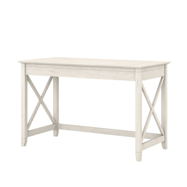 BUSH INDUSTRIES INC. KWD148LW-03 Bush Furniture Key West 48inW Writing Desk, Linen White Oak, Standard Delivery BUSH INDUSTRIES INC. KWD148LW-03 Bush Furniture Key West 48inW Writing Desk, Linen White Oak, Standard Delivery