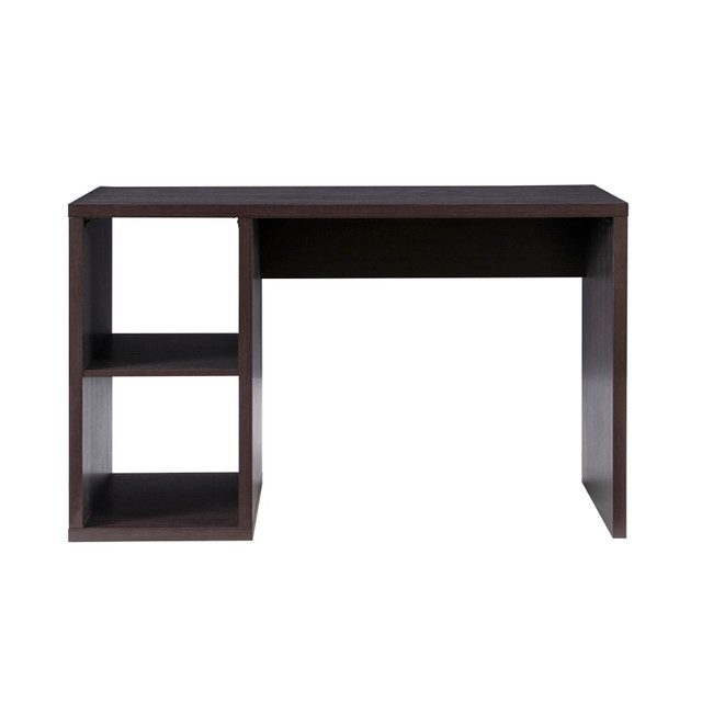 LINON HOME DECOR PRODUCTS, INC OFDP2693 Linon Emmet 49inW 2-Cube Computer Desk, Espresso LINON HOME DECOR PRODUCTS, INC OFDP2693 Linon Emmet 49inW 2-Cube Computer Desk, Espresso