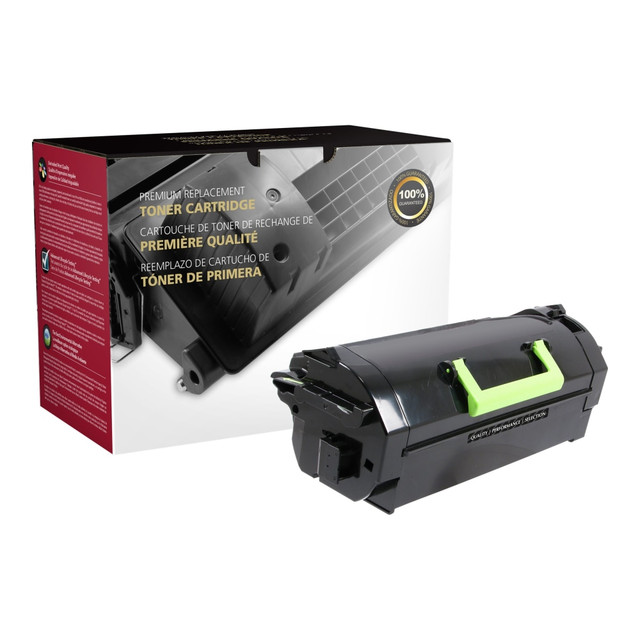 Compatible Lexmark models: MS : MS817n, MS818.  .  Office Depot premium remanufactured laser toner cartridges offer incredible quality and value while also helping you lower your carbon footprint by reusing an original printer cartridge. Office Depot printer cartridges provide clean, crisp prints and are perfect for home and office use. In addition, they are subjected to extensive quality and reliability testing so you can rest assured that you will experience superior quality from the first page printed through the last.  Comparable to Lexmark 53B0HA0, 53B1H00  Yields up to 25,000 pages  Comparable to Lexmark 53B0HA0 and 53B1H00 cartridges.  Yields up to 25,000 pages.  Helps Avoid Waste - Designed for extended use, helping reduce or eliminate material use and potentially save money.  Remanufactured - made from quality recovered cartridges, helping you save resources, reduce waste and potentially save money.  Recycling solution - designed to encourage recycling, helping you divert materials from landfill.  Contains Recycled Content - See Specs for Details.