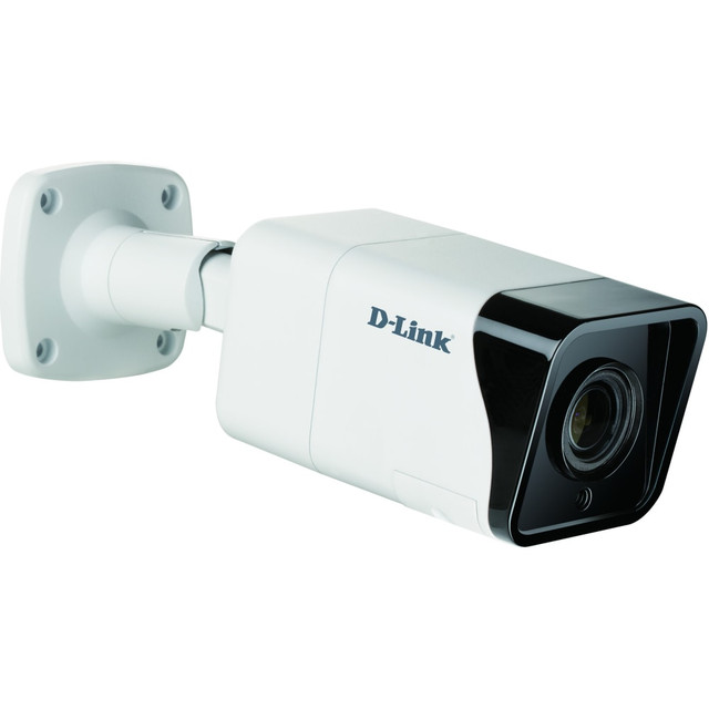 D-LINK SYSTEMS USA, INC. DCS-4718E D-Link Vigilance DCS-4718E 8 Megapixel HD Network Camera - Bullet - 98.43 ft Night Vision - H.265, H.264, MJPEG, JPEG - 3840 x 2160 - 3.30 mm Varifocal Lens - 3.6x Optical - 20 fps - CMOS - Water Resistant, Weather 