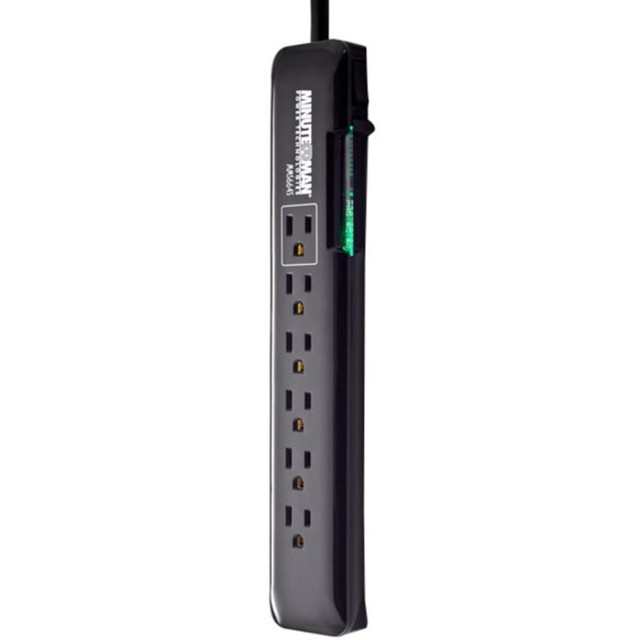 MINUTEMAN MMS664S  Slimline Series MMS664S - Surge protector - AC 120 V - 1.8 kW - output connectors: 6