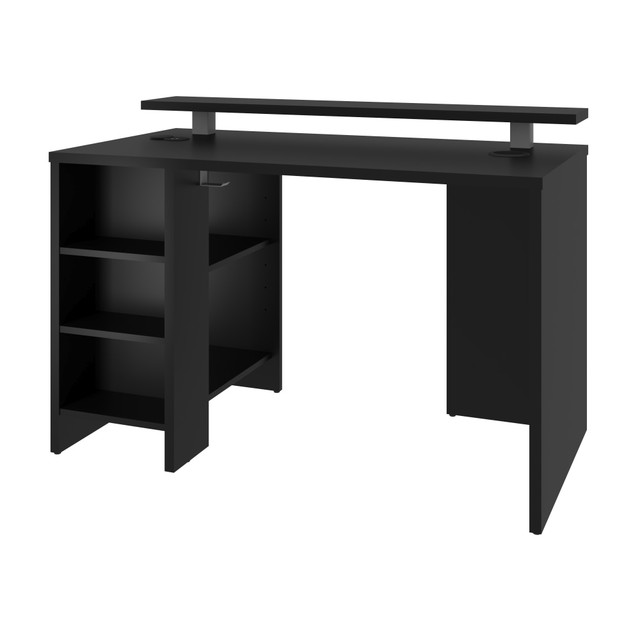 BESTAR INC. 169400-000018 Bestar Electra 48inW Gaming Computer Desk, Black