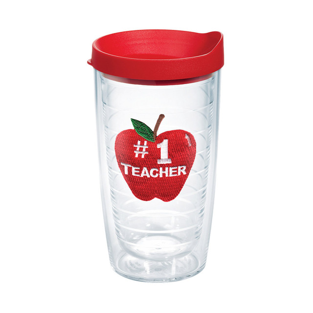 TERVIS TUMBLER COMPANY 01130213 Tervis Tumbler With Lid, 16 Oz, No. 1 Teacher