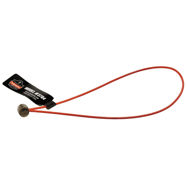 ERGODYNE CORPORATION 19707 Ergodyne Squids 3704 Wire Loop Tool Tails, 2 Lb, Orange, Pack Of 6 Tails ERGODYNE CORPORATION 19707 Ergodyne Squids 3704 Wire Loop Tool Tails, 2 Lb, Orange, Pack Of 6 Tails