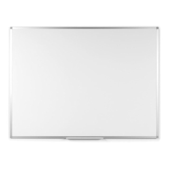 BI-SILQUE VISUAL COMM.PROD. MA051539214 Bi silque Ayda Melamine Dry-Erase Whiteboard, 48in x 36in, Aluminum Frame With Silver Finish BI-SILQUE VISUAL COMM.PROD. MA051539214 Bi silque Ayda Melamine Dry-Erase Whiteboard, 48in x 36in, Aluminum Frame With Silver Finish
