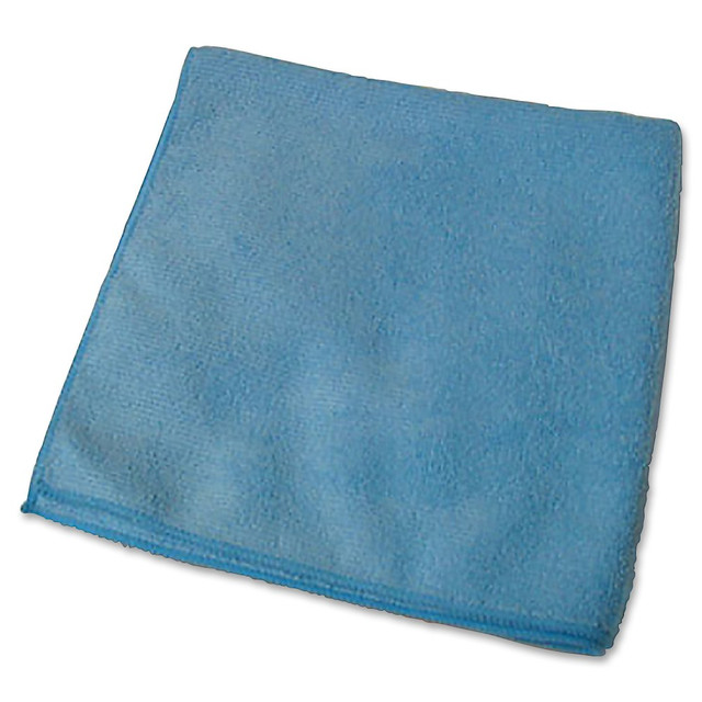 SP RICHARDS 39506CT Genuine Joe General Purpose Microfiber Cloth - For General Purpose - 16in Length x 16in Width - 12.0 / Bag - 15 / Carton - Blue