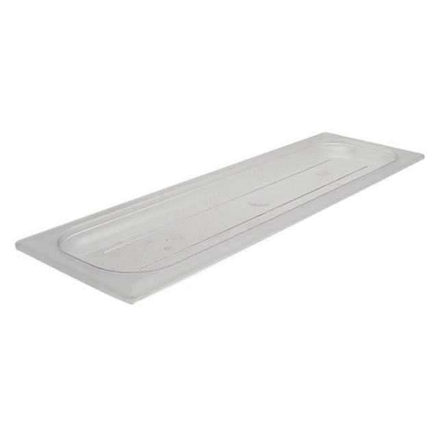 CAMBRO MFG. CO. 20LPCWC135 Cambro 1/2 Size Camwear Long Food Pan Cover, Clear CAMBRO MFG. CO. 20LPCWC135 Cambro 1/2 Size Camwear Long Food Pan Cover, Clear