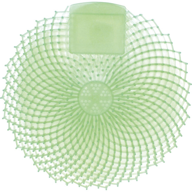 SP RICHARDS 85155 Genuine Joe Eclipse Anti-Splash Deodorizing Urinal Screen - Anti-splash - 1 Dozen - Green