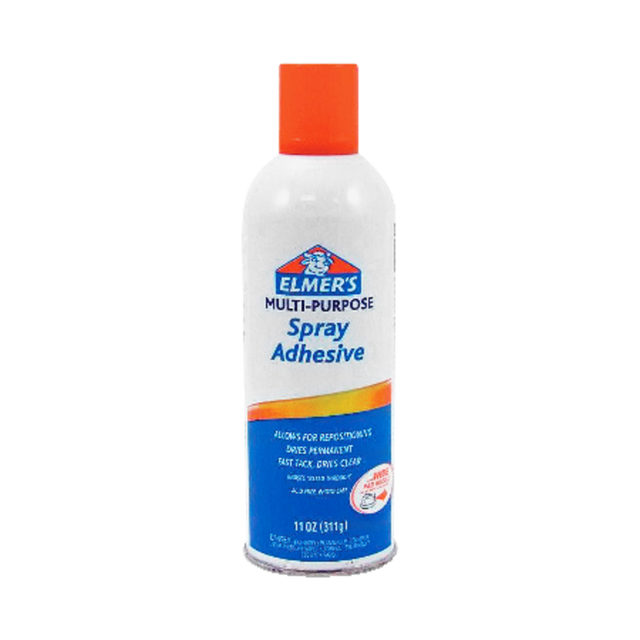 ELMERS PRODUCTS INC E451 Elmers Multipurpose Spray Adhesive, 11 Oz, Clear ELMERS PRODUCTS INC E451 Elmers Multipurpose Spray Adhesive, 11 Oz, Clear