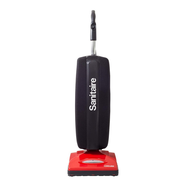 BISSELL INC SC7500A Sanitaire QUICKBOOST Cordless Commercial Upright Vacuum, Black