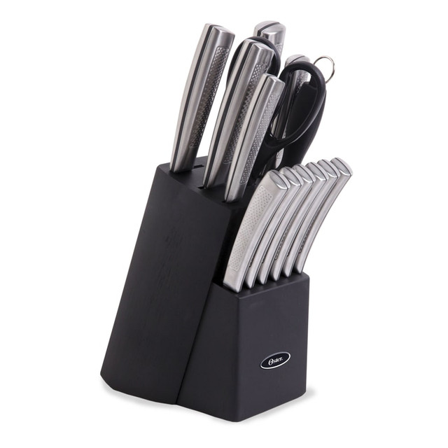 GIBSON OVERSEAS INC. 99586692M Oster Wellisford Stainless-Steel 14-Piece Cutlery Set GIBSON OVERSEAS INC. 99586692M Oster Wellisford Stainless-Steel 14-Piece Cutlery Set