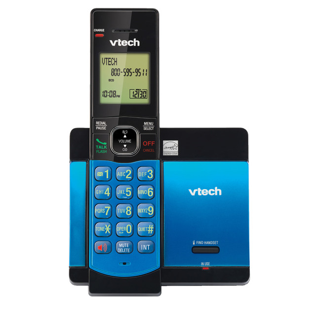 VTECH HOLDINGS LTD 80-0194-01 VTech CS5119-15 Blue DECT 6.0 Cordless Phone with Caller ID/Call Waiting