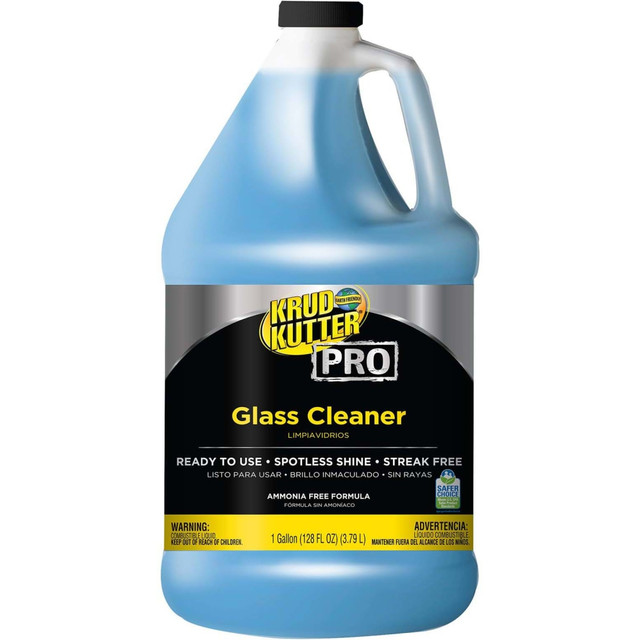 RUST-OLEUM CORPORATION 352243 Krud Kutter Pro Glass Cleaner, 1 Gallon, Blue, Pack Of 4 Jugs