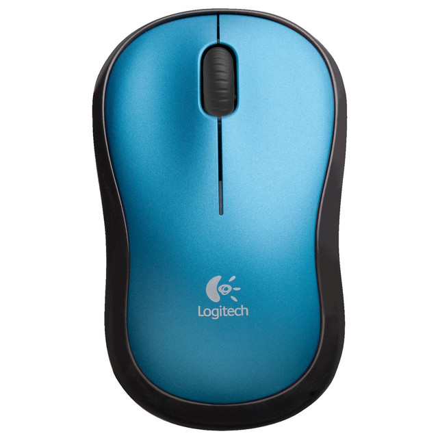 LOGITECH 910-003636  M185 Wireless Mouse, Blue, 910-003636