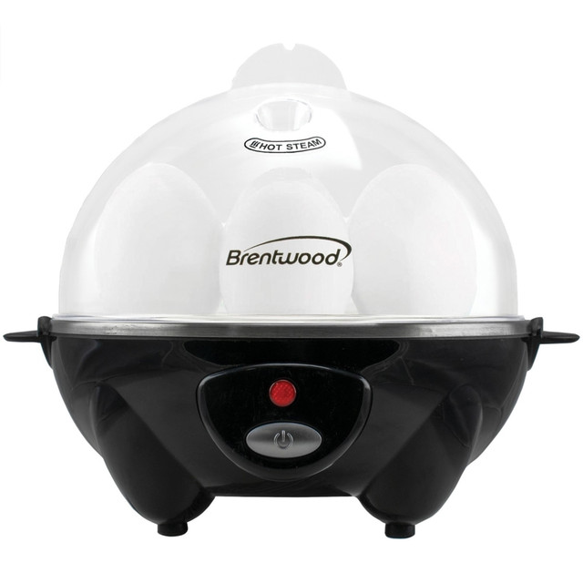 BRENTWOOD APPLIANCES, INC. 995114325M Brentwood Electric 7-Egg Cooker With Auto Shutoff, Black BRENTWOOD APPLIANCES, INC. 995114325M Brentwood Electric 7-Egg Cooker With Auto Shutoff, Black