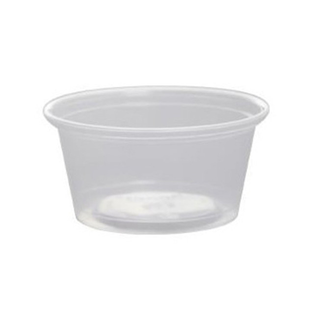 LOLLICUP USA, INC. Karat FP-P200-PP  Poly Portion Cups, 2 Oz, Clear, Case Of 2,500 Cups