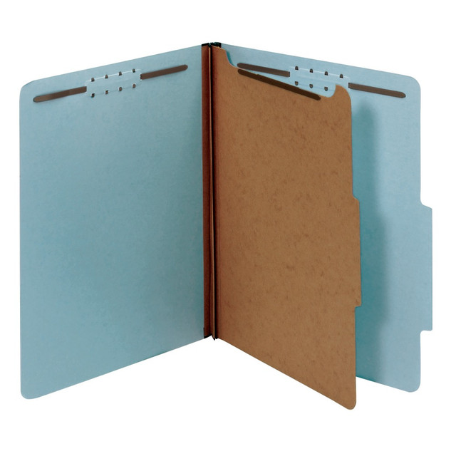OFFICE DEPOT OD28777R Brand Pressboard Classification Folders With Fasteners, Legal Size, 100% Recycled, Light Blue, Pack Of 10 Folders OFFICE DEPOT OD28777R Brand Pressboard Classification Folders With Fasteners, Legal Size, 100% Recycled, Light Blue, Pack Of 10 Folders