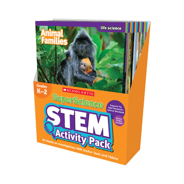 SCHOLASTIC INC 809900 SuperScience STEM Instant Activities, Grades 1-3