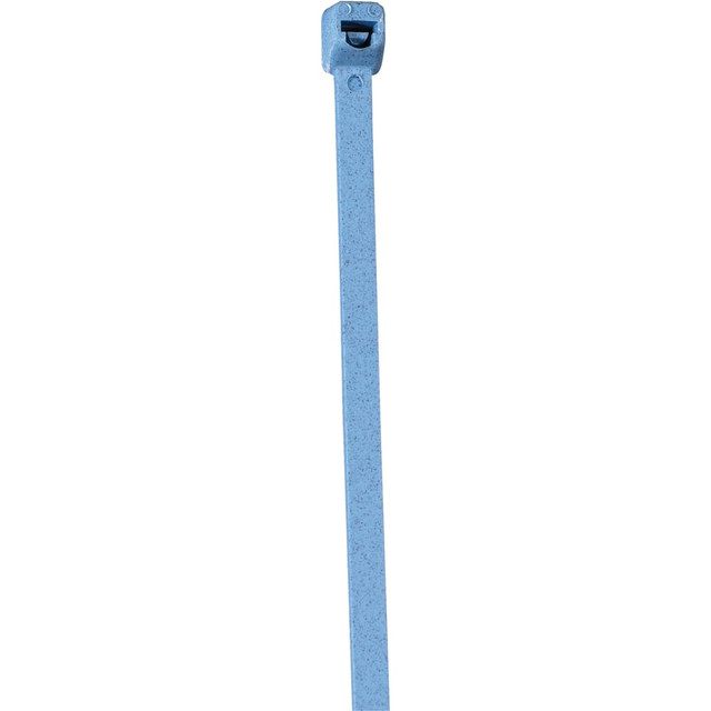 B O X MANAGEMENT, INC. CTMD35 Partners Brand Metal Detectable Cable Ties, 15in, Blue, Case Of 100