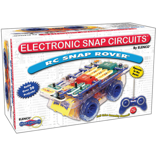 ELENCO ELECTRONICS INC. EE-SCROV10 Elenco Electronics Snap Circuits Snap Rover ELENCO ELECTRONICS INC. EE-SCROV10 Elenco Electronics Snap Circuits Snap Rover